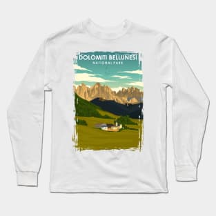 Dolomiti Bellunesi National Park Long Sleeve T-Shirt